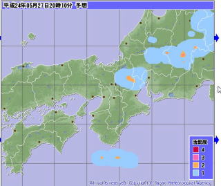 気象庁の雷予想